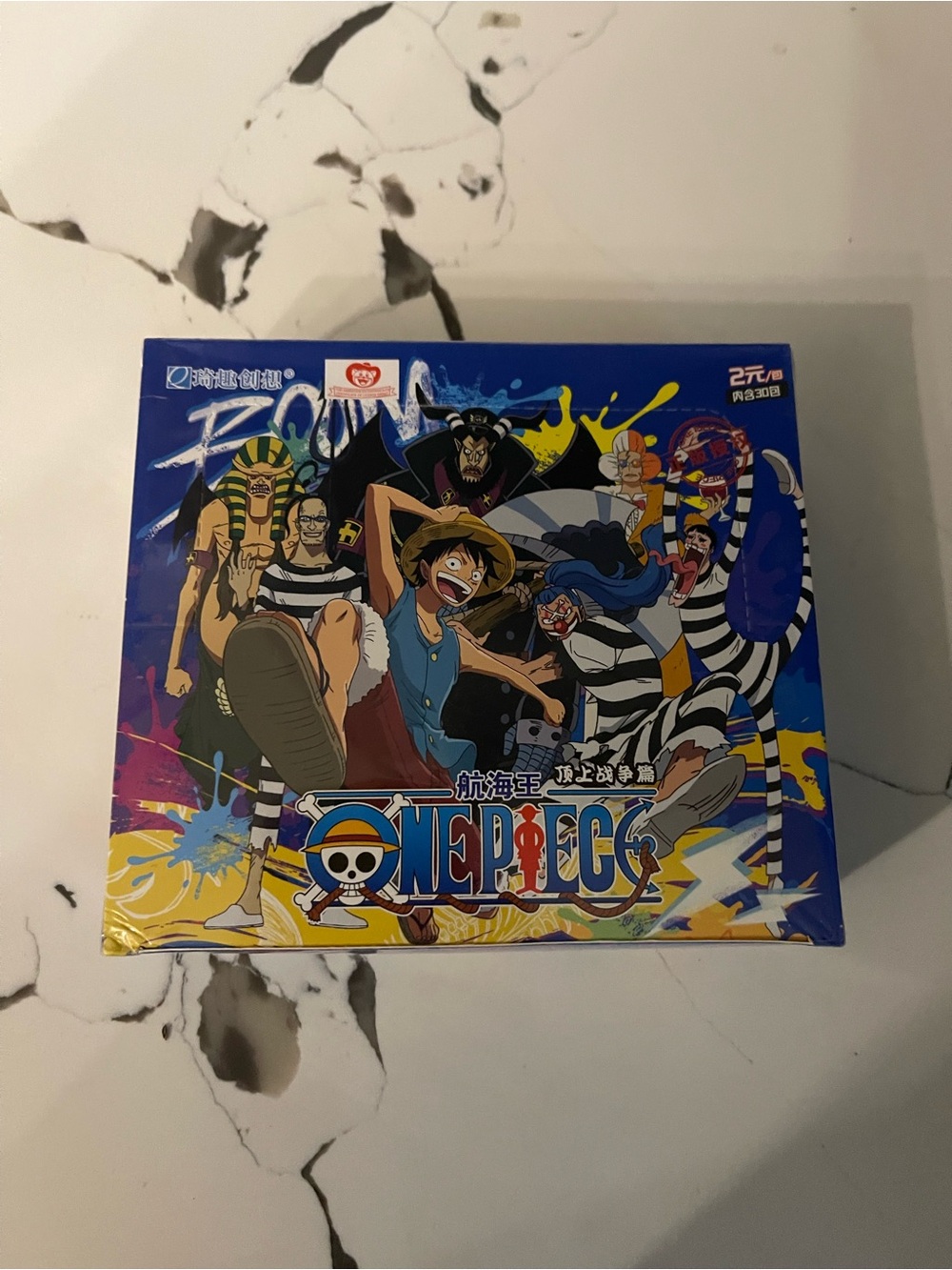One Piece Marineford Anime Trading Card Booster Box Sealed